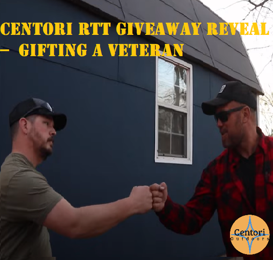 Give it away Centori RTT to Veteran -Winner is Here - Centori Outdoors