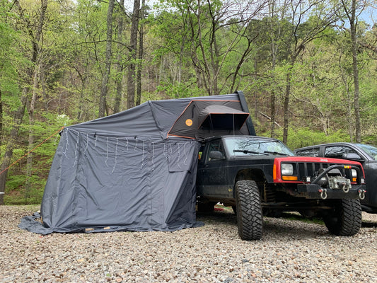 Preparing your winter overlanding with Roof top Tent