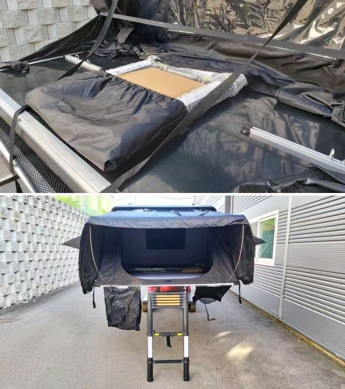 Aluminum Fold out Roof top tent