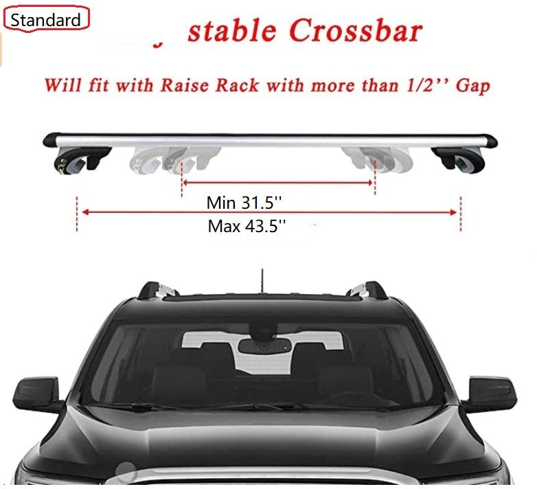 Heavy Duty Aluminum Cross Bars with Clamp Foot Packs