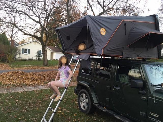 Is Jeep JK good for Centori Adventurer XL Hard Shell Roof Top Tent - Centori Outdoors