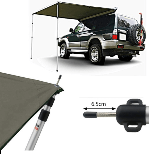 Roof top tent Annex Awning telescope poles